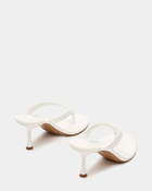 Steve Madden Faroh Heels in White Patent