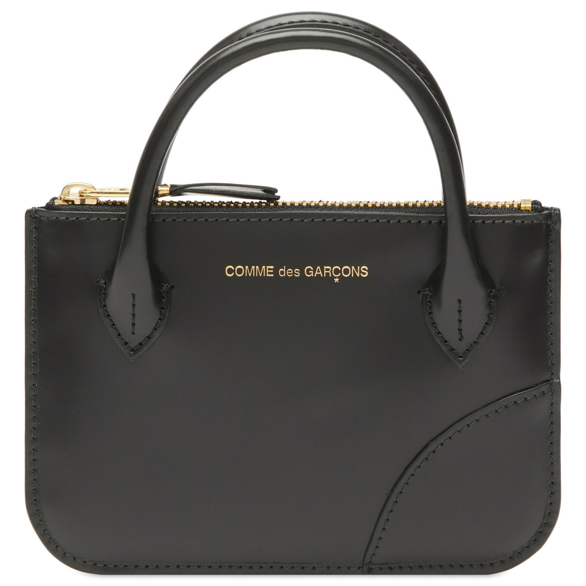 Comme des Garçons Black Leather Coin Case Comme des Garcons