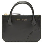 Comme des Garçons Wallet SA8100HA Handles Wallet in Black 