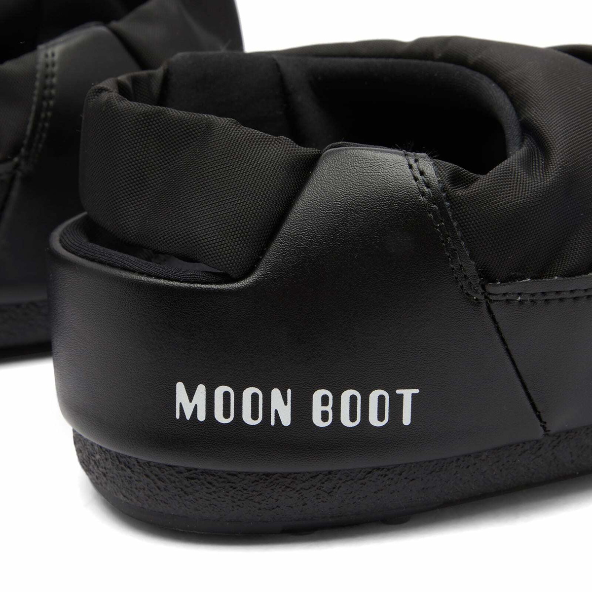 Moon Boot Women's Sandal Band Nylon Shoes in Black