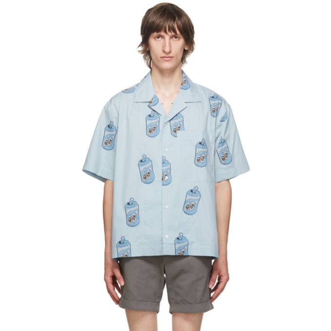 Photo: Jacquemus Blue La Chemise Jean Short Sleeve Shirt