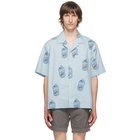 Jacquemus Blue La Chemise Jean Short Sleeve Shirt