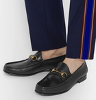 Gucci - Roos Horsebit Leather Loafers - Men - Black