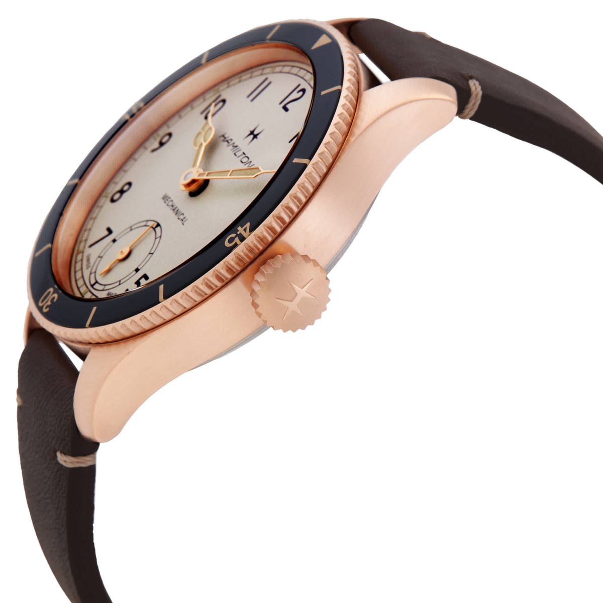Hamilton Pioneer Hand Wind Eggshell-white Dial Mens Watch H76709510