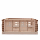 HAY Medium Recycled Colour Crate in Powder 