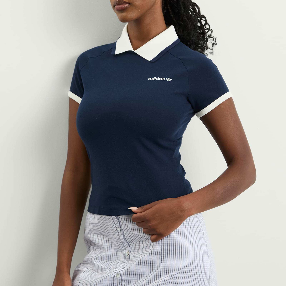 Adidas Women's Polo Shirt in Night Indigo