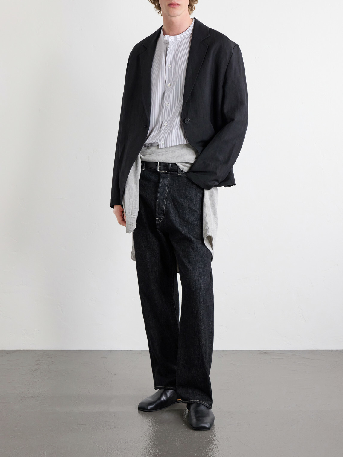 Studio Nicholson - Marylebone Straight-Leg Jeans - Black