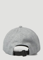 Embroidered-Logo Cap in Grey