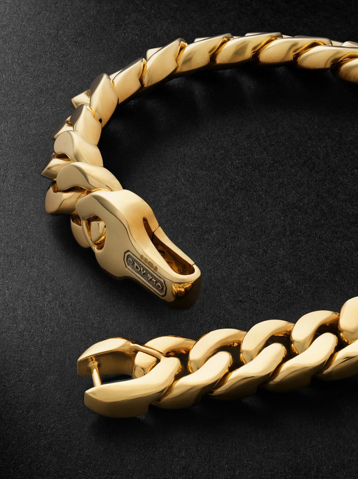 David Yurman - Gold Chain Bracelet