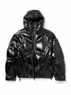 Moncler Genius - A$AP Rocky Bahianinha Quilted Glossed-Shell Hooded Down Jacket - Black