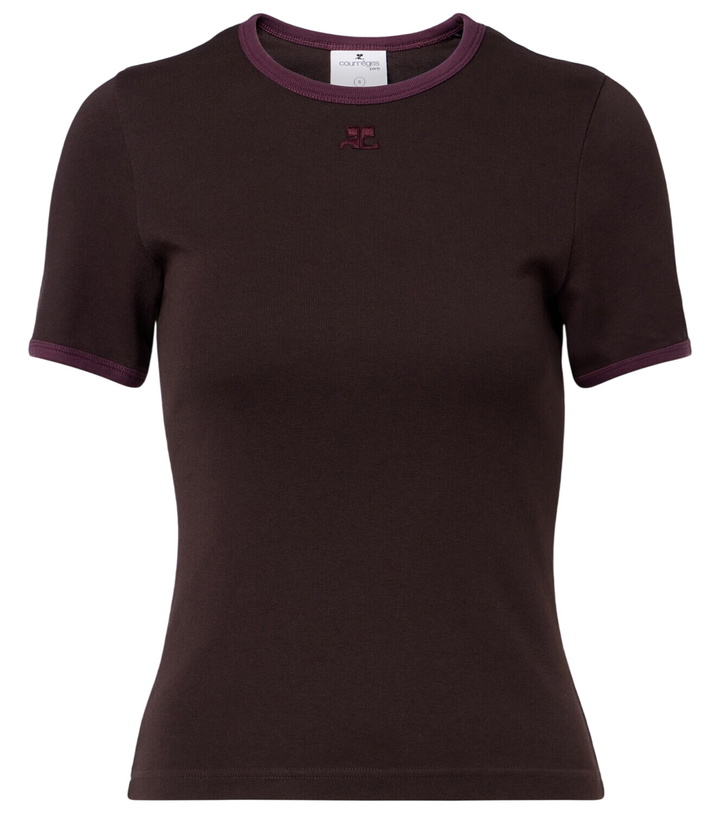 Photo: Courrèges Cotton jersey T-shirt