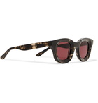 Rhude - Thierry Lasry Rhodeo Square-Frame Camouflage-Print Acetate Sunglasses - Red