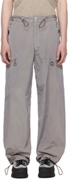Charlie Constantinou SSENSE Exclusive Gray Nylon Essential Cargo Pants