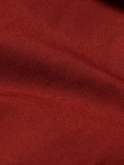 De Bonne Facture - Cotton-Canvas Hooded Parka - Red
