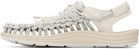 KEEN Off-White UNEEK Leather Sandals
