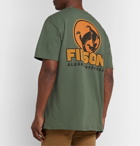 Filson - Outfitter Logo-Print Cotton-Jersey T-Shirt - Green