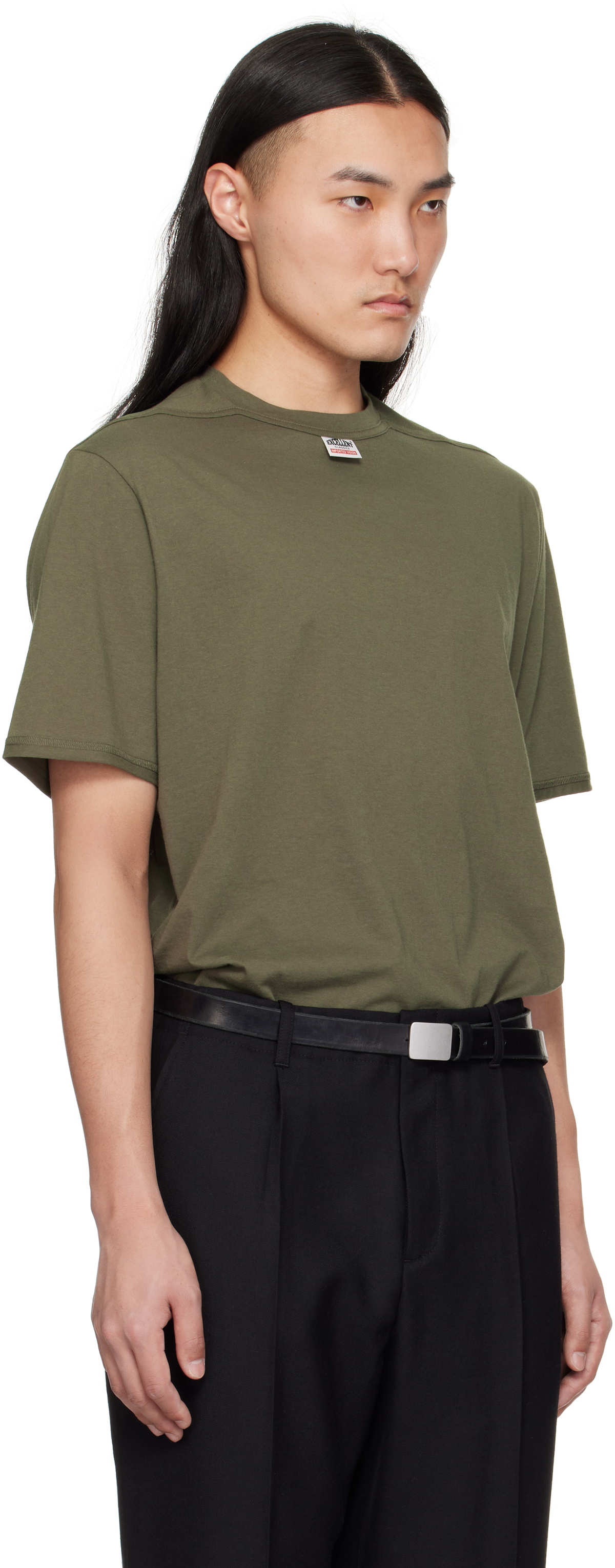 Commission Khaki Reverse T-shirt