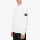 Stone Island Men's Brushed Cotton Crew Neck Sweat in White