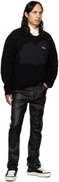 RtA Black Denis Leather Pants