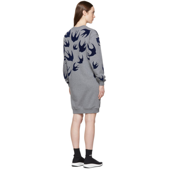 Mcq store sweatshirt dress