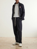 Moncler - Tapered Jersey Sweatpants - Blue