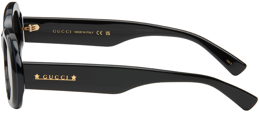 小物 GUCCI Black Oval Sunglasses Gucci Black Oval Sunglasses Gucci
