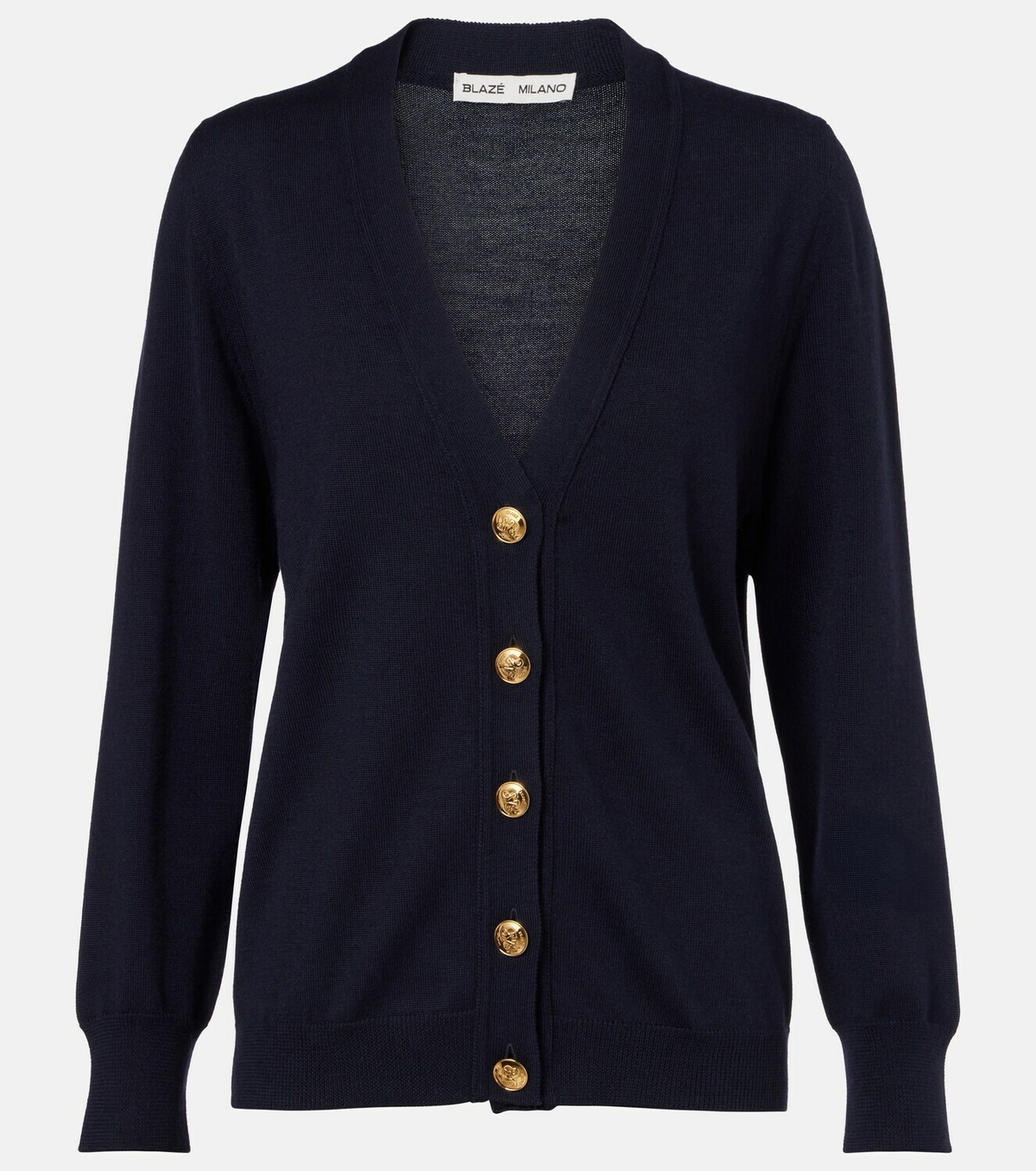 Blazé Milano Wool, silk, and cashmere cardigan