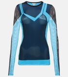 Loewe Colorblocked mesh top