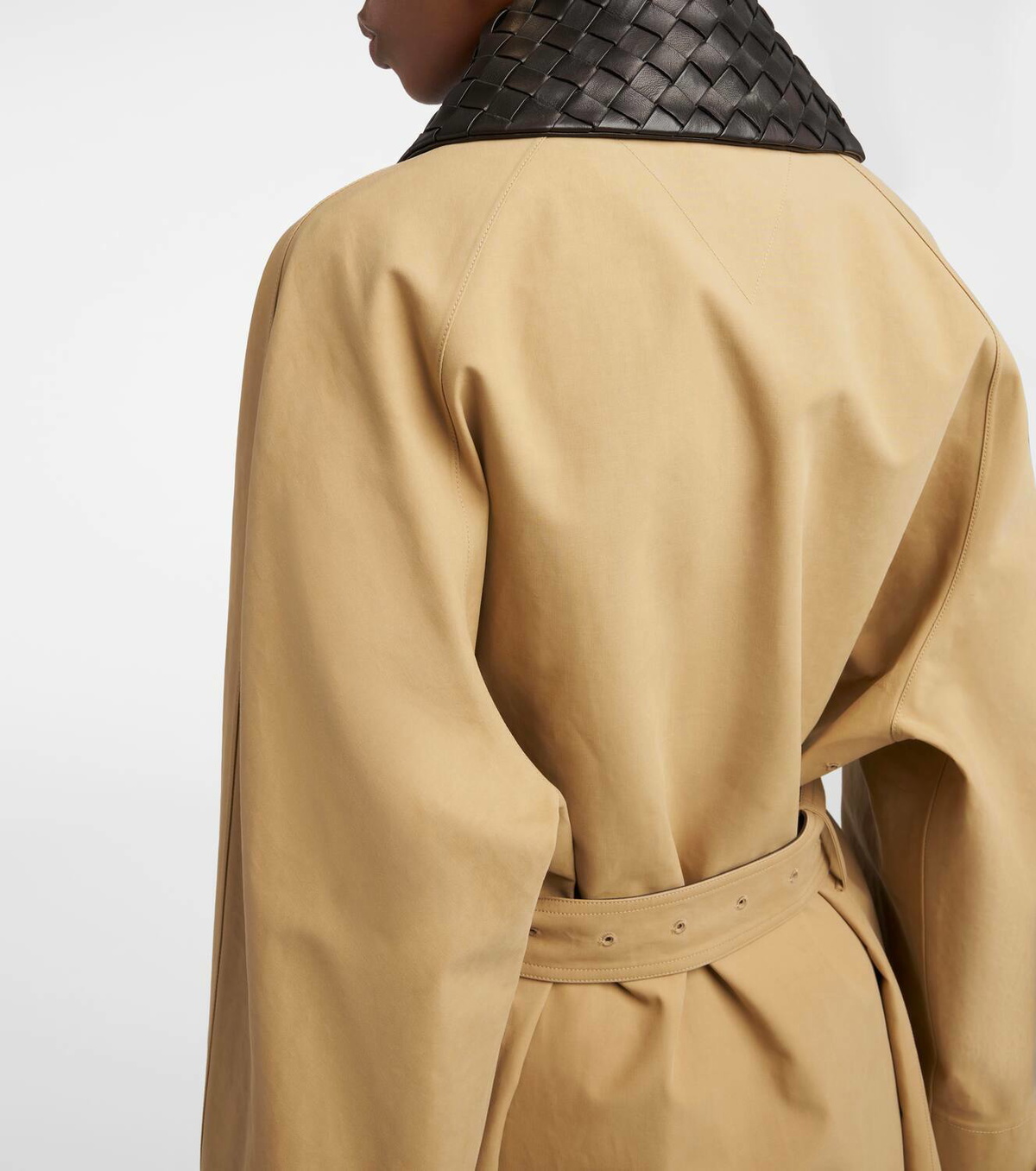 Bottega Veneta Cotton-blend trench coat Bottega Veneta