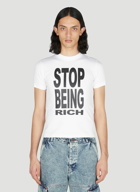 VETEMENTS - Slogan T-Shirt in White