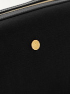 Mismo - Leather-Trimmed Ballistic Nylon-Blend Wash Bag
