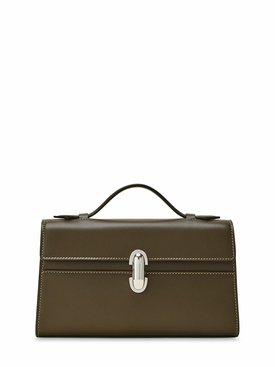 SAVETTE Symmetry Smooth Leather Pochette Savette