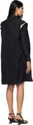 sacai Black Suiting Vest