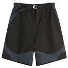 Purple Mountain Observatory Men's Terrain Shorts in Black/Airforce Blue
