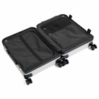 Db Journey Ramverk Alu Check-In Luggage - Medium in Silver/Onyx 