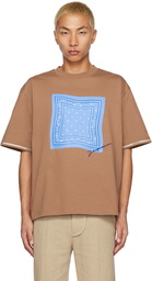 Jacquemus Brown 'Le T-Shirt Toalha' T-Shirt