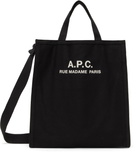 A.P.C. Black Recuperation Shopping Tote