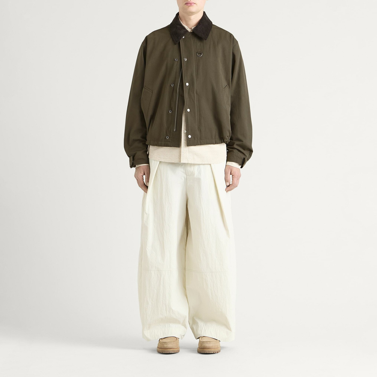 FrizmWORKS Men's Heritage Hunting Jacket 002 in Olive