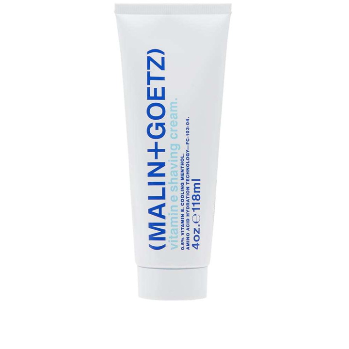 Photo: Malin + Goetz Vitamin E Shaving Cream