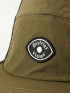 DISTRICT VISION - Logo-Appliquéd Panelled Shell and Mesh Cap