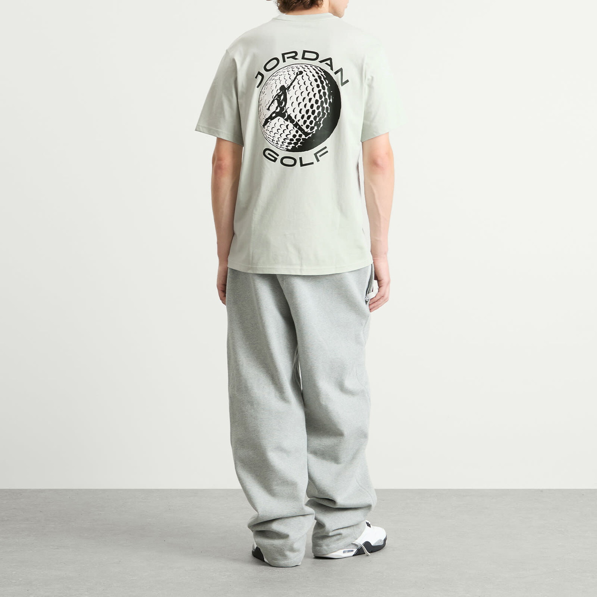 Air Jordan Men's Golf T-Shirt in Light Silver