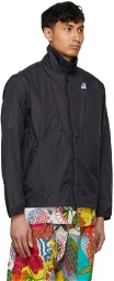 Engineered Garments Black K-Way Edition Packable Crepin 3.0 Jacket