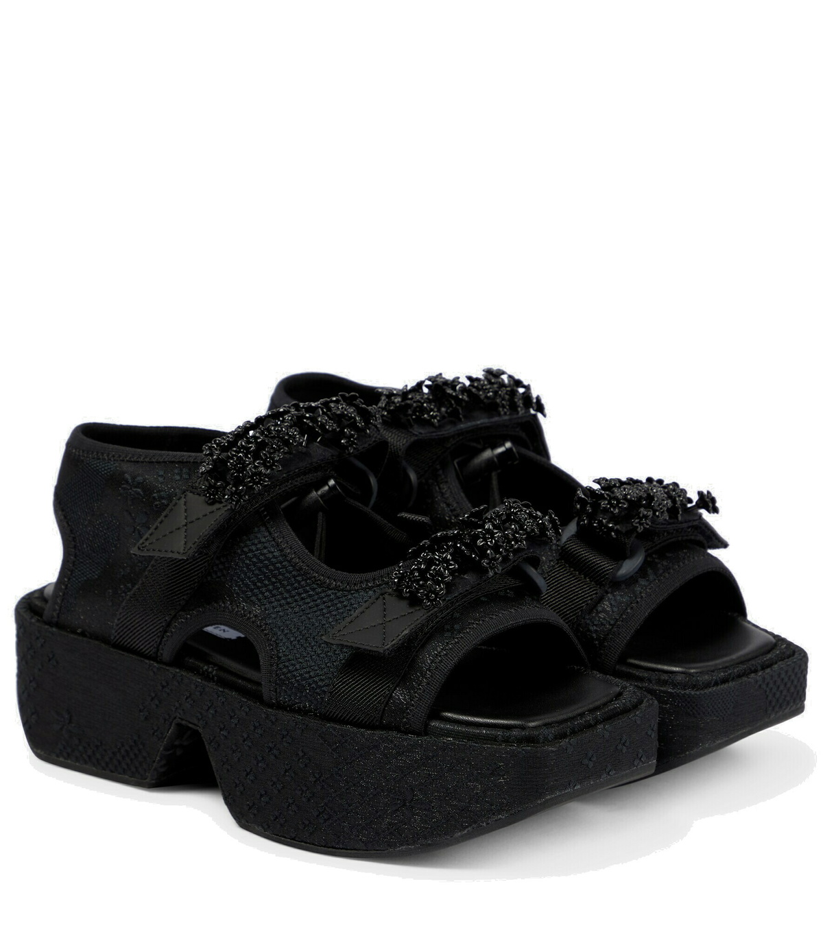 Cecilie Bahnsen Black Suicoke Edition Maria Sandals Cecilie