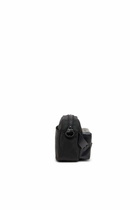 Diesel Multi-Pkts - Crossbody bag in nylon with flap pocket - Crossbody Bags - Unisex - Black