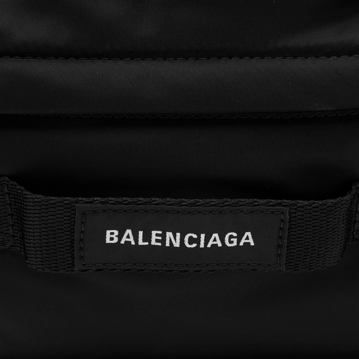 Balenciaga Men's Army Large Belt Bag in Black Balenciaga