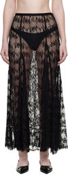 Collina Strada Black Pamela Maxi Skirt