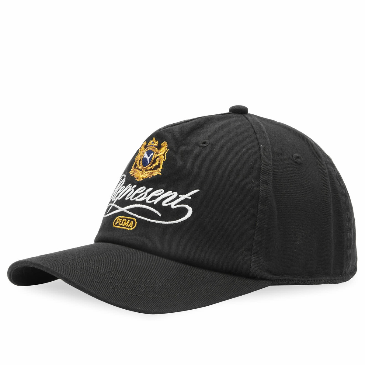 Puma x HELIOT EMIL Cap in Black Puma