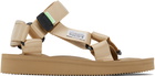 Suicoke Beige DEPA-Cab Sandals