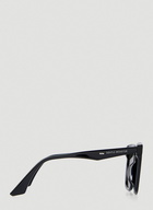 Lo Cell 01 Sunglasses in Black