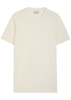 Oliver Spencer Conduit Fine-knit T-shirt Ecru